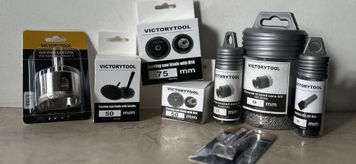 Вибираємо коронку для плитки VICTORYTOOL