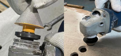 Фрези конус з керамограніту VICTORYTOOL